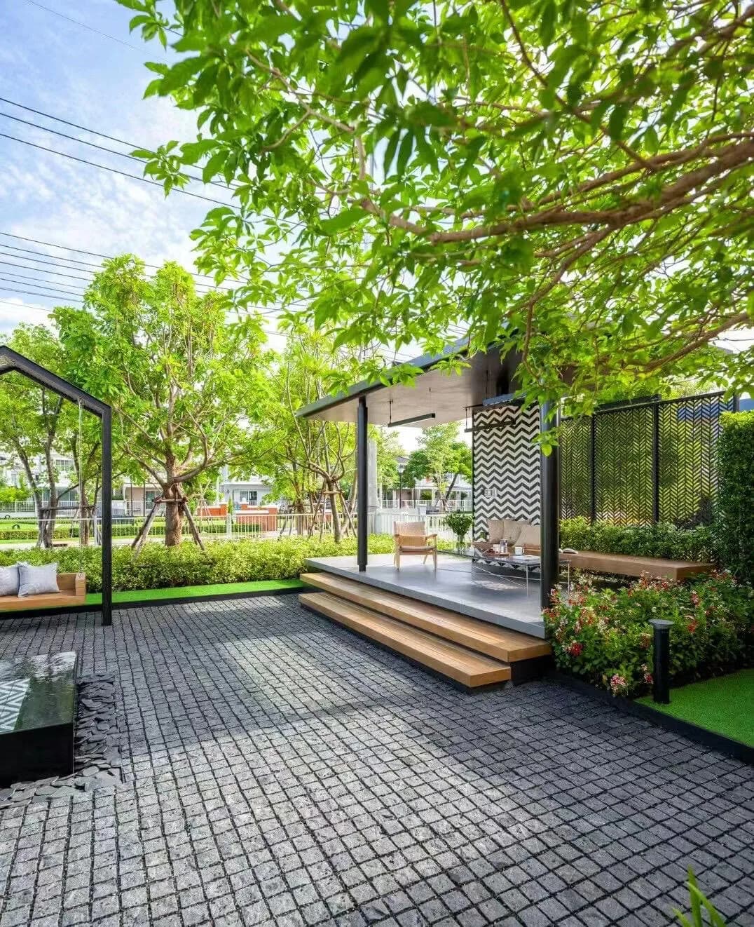 Black Cobblestone stone sample