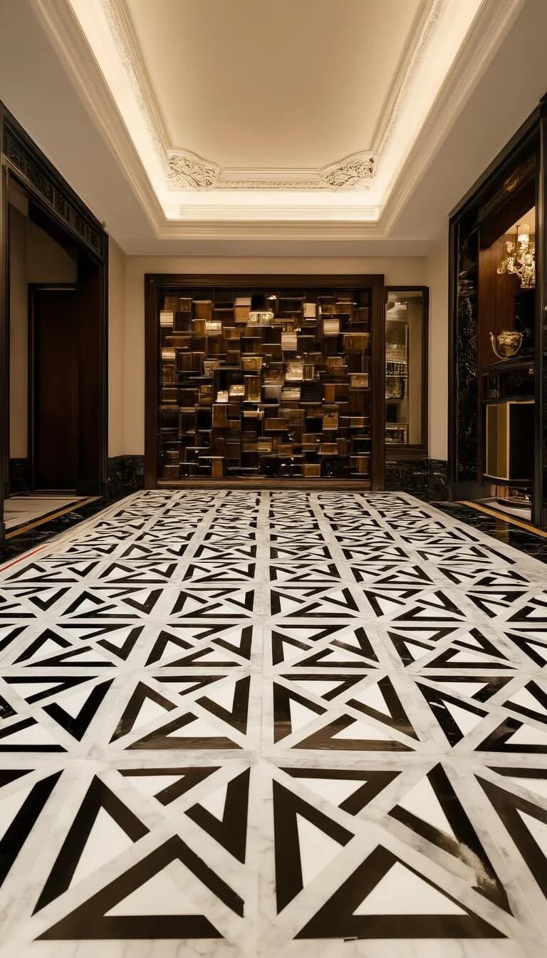 Entryway Stone Inlay stone sample