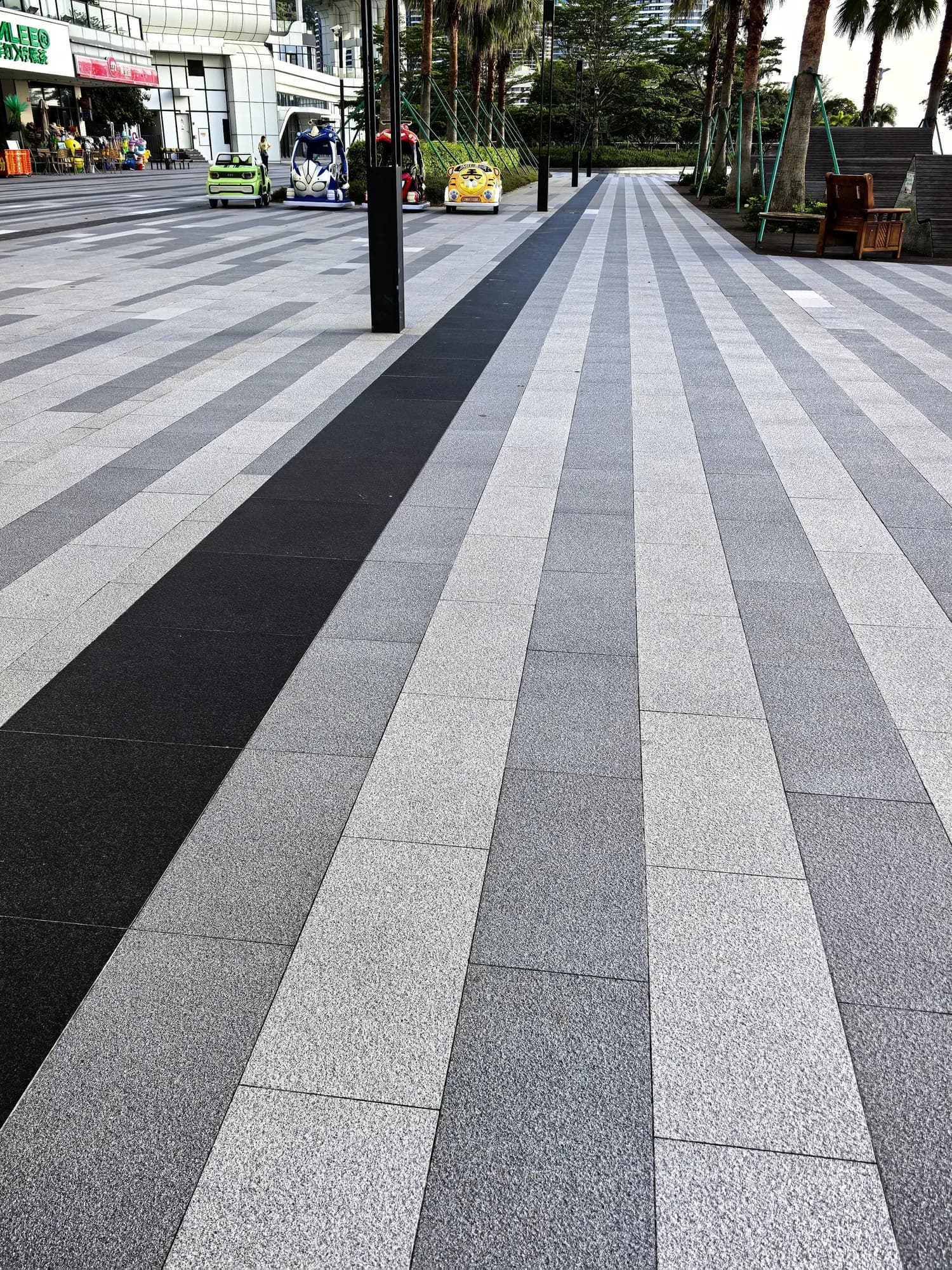 Grey Sesame Granite stone sample