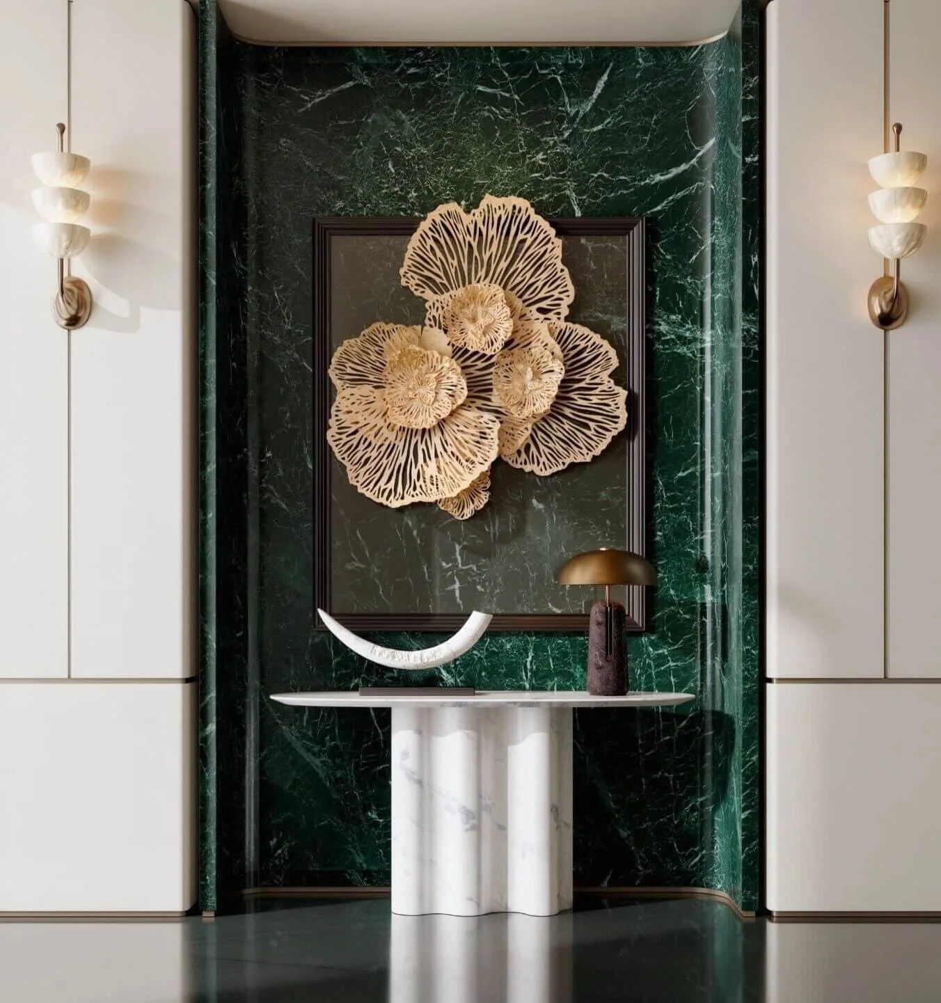 Italian Green Marble stone sample