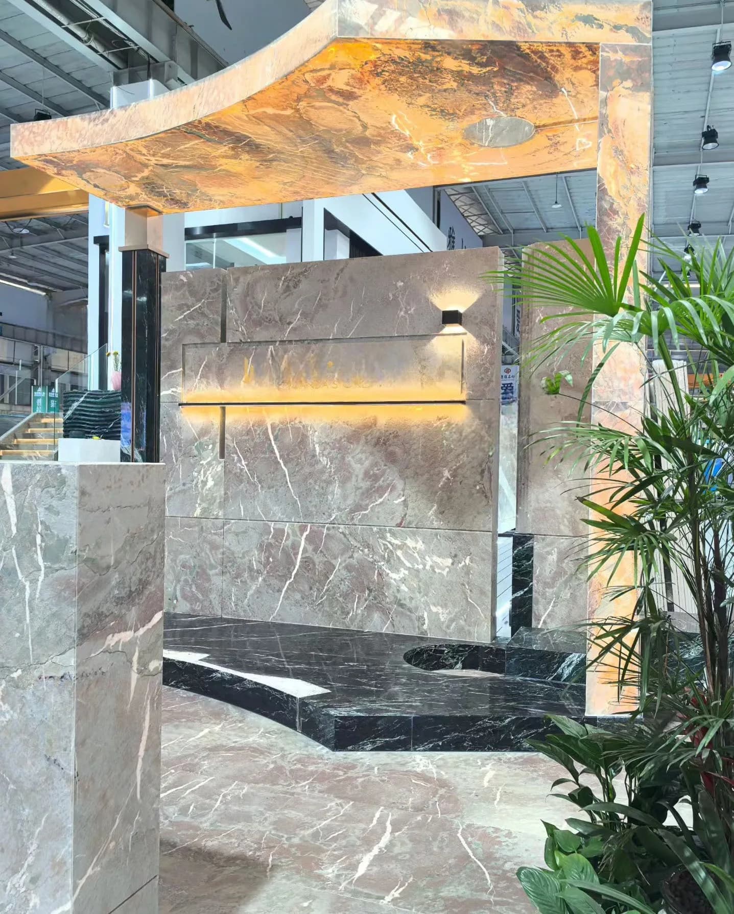 Monet Garden stone sample