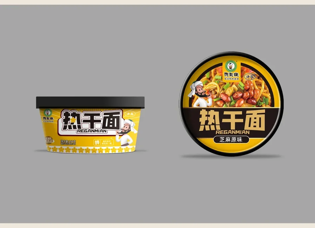 Xinjiang Latiaozi Noodles product packaging
